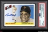 2004 Topps Heritage Real One Willie Mays ON CARD AUTO PR /200* PSA 9 POP 7 HOF