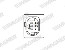 WAGNER Sonde Lambda Pour MINI Mini Clubman R55 John Cooper Works - Photo 3/4