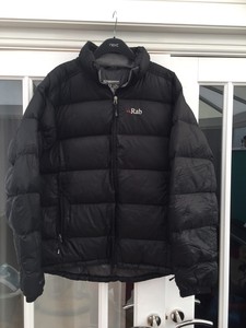 black rab puffer jacket