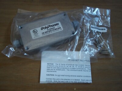 PolyPhaser IX-2H1DC72/WCBB Ethernet Überspannungsableiter Schutz