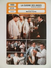 CARTE FICHE CINEMA 1955 LA CUISINE DES ANGES Humphrey Bogart Aldo Ray Peter Usti