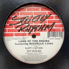 Lord Of The Drums Slept 2 Gether Vinyl Record House Music 12" Rare