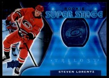 2020-21 TRILOGY ROOKIE SUPER STAGE BLUE STEVEN LORENTZ 411/499 CAROLINA