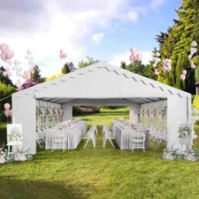 40'x20' Outdoor Party Tent Heavy Duty Wedding Event Gazebo Canopy with Removable
