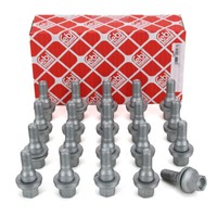 20X febi Radbolzen Radschrauben M12X1,25Mm 17Mm FüR Citroen Fiat Opel Peugeot