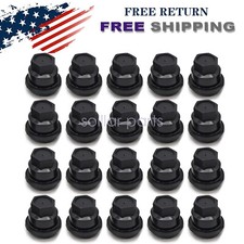 20 Pcs Black Lug Nut Covers Cap Fit For For Buick Chevrolet Gmc Chevy Camaro Usa 20 Pcs Black Lug Nut Covers Cap Fit For For Buick Chevrolet Gmc Chevy Camaro Usa