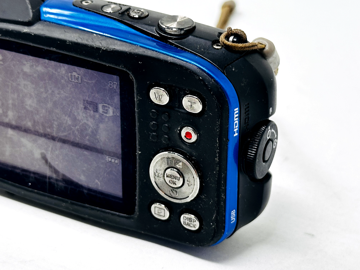 Fujifilm XP 16MP 防水デジタルカメラ FUJIFILM Blue XP65 16MP 5X Optical Zoom Digital Camera Waterproof