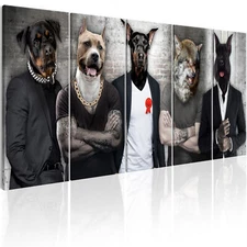 ANIMALS DOG Canvas Print Framed Wall Art Picture Photo Image g-C-0062-b-m