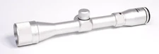 Stainless Silver Rifle Scope 3-9x32 AO Adjustable Objective w/ weaver Scope Ring