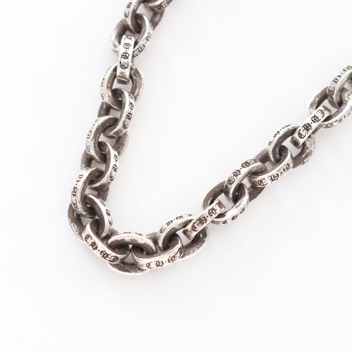 アクセサリー CH paper chain necklace 48cm CHROME HEARTS Paper Chain Necklace Silver925 Used mens | eBay