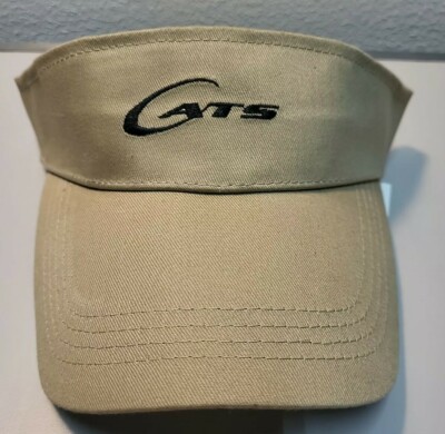 Cats VISOR HAT CAP ADJUSTABLE ONE SIZE FITS TAN BROWN