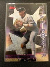 Craig Biggio 1996 Topps Power Boosters Baseball Card #9 Houston Astros