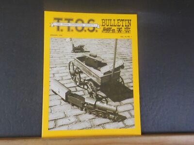 TTOS Bulletin Vol 13 #1 1978 Januar Toy Train Operating Society