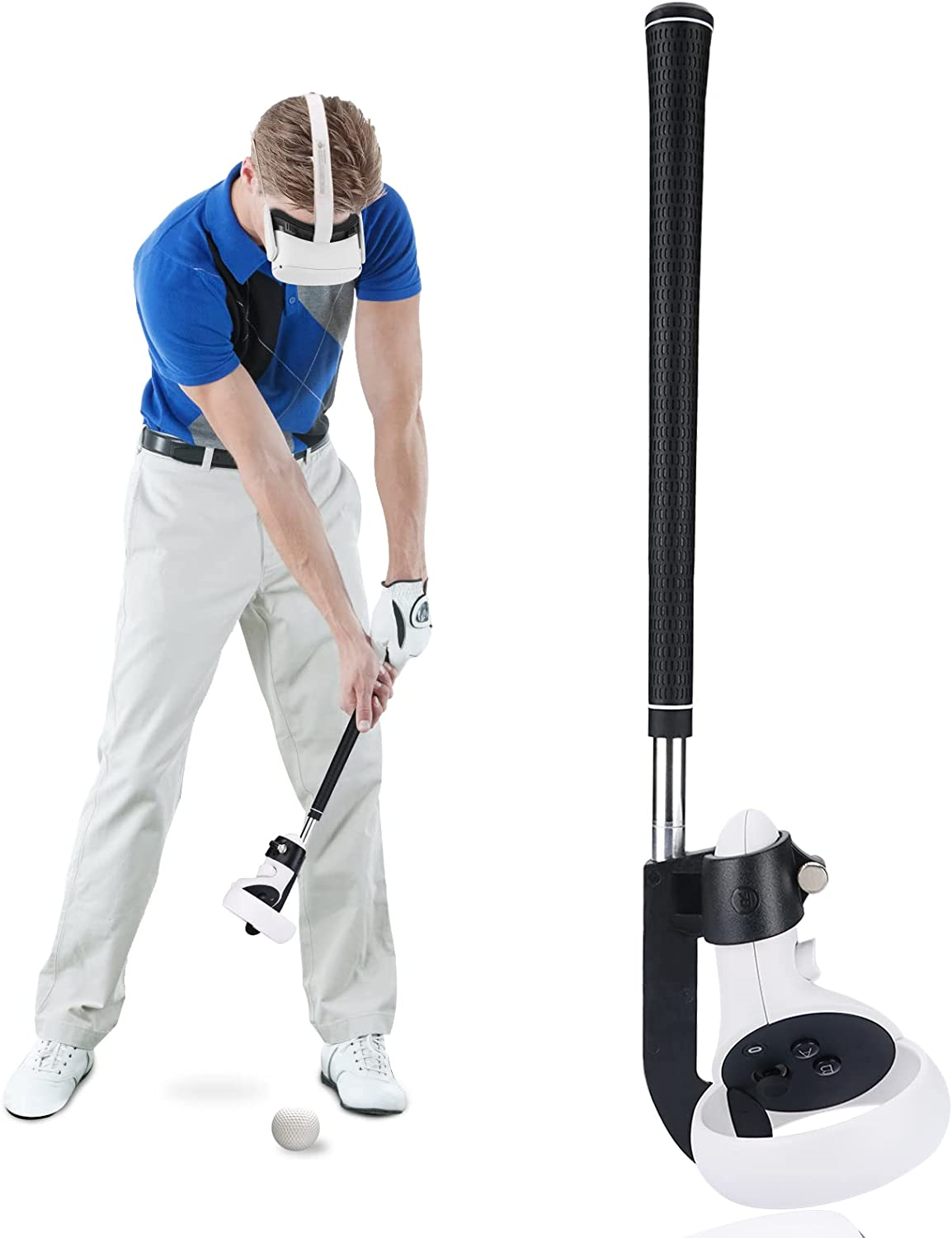 VR Golf Attachment Club for Oculus Quest 2 Accessories Golf+ (Right