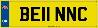 BEN C NUMBER PLATE CAR REGISTRATION BE11 NNC NO ADDED FEES BENJAMIN BENNY BENS