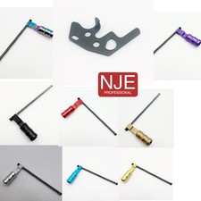 Ruger 10/22 Bolt Charging Handle & Auto Bolt Release Black Combo Red Black Gold