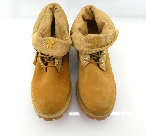 Timberland Shoes Roll Top Ripstop WP Wheat Brown Men Boots Mismatched 10/9 - Picture 4 of 9