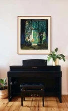 Morning Sun By Gustave Baumann Quality Print - Frame Me