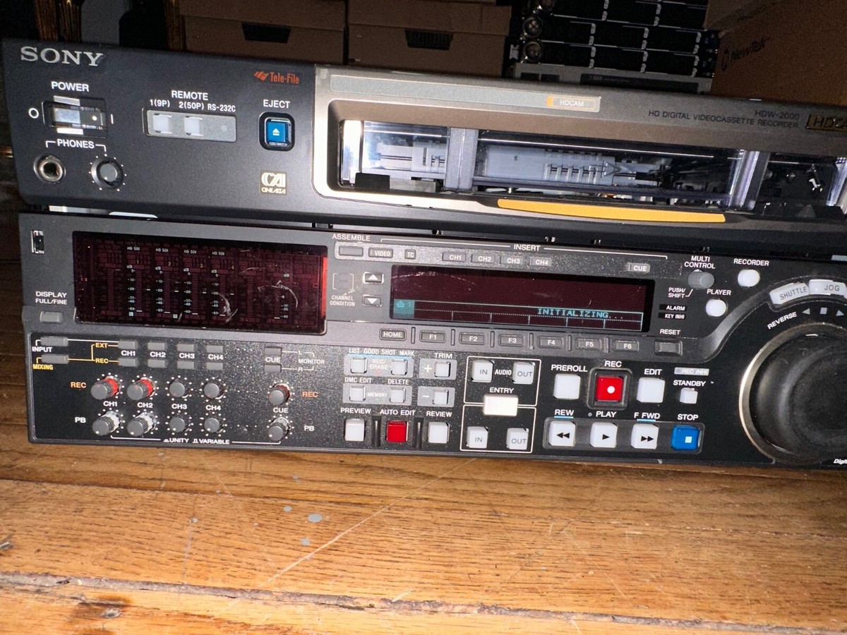 Sony Hdw-2000 HDCAM Recorder Ac100v (d419 for sale online | eBay