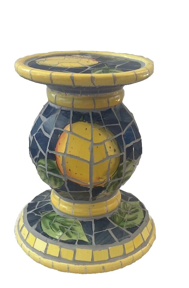 País francés Candelabros de cerámica y accesorios