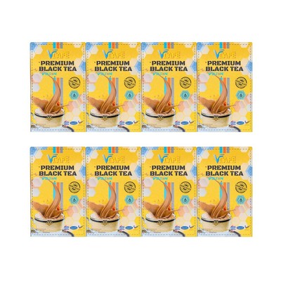 10 Box Volten Vcafe Coffee Black Tea Ginger & Mangosteen Antioxidant Cafe
