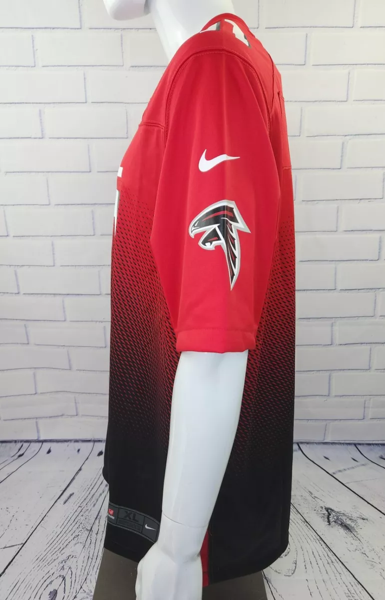 Men's Nike Julio Jones Red Atlanta Falcons Vapor Limited Player Jersey
