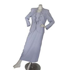 KAREN MILLER NEW YORK FORMAL / MOTHER OF THE BRIDE 2 PIECES DRESS...