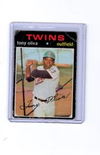 1971 Topps Tony Oliva Minnesota Twins #290  🚀😳💥 F