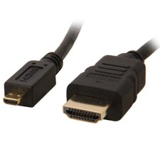 Fuji Labs 6 ft. High Speed Micro HDMI to HDMI Cable with Gold Plated Connector