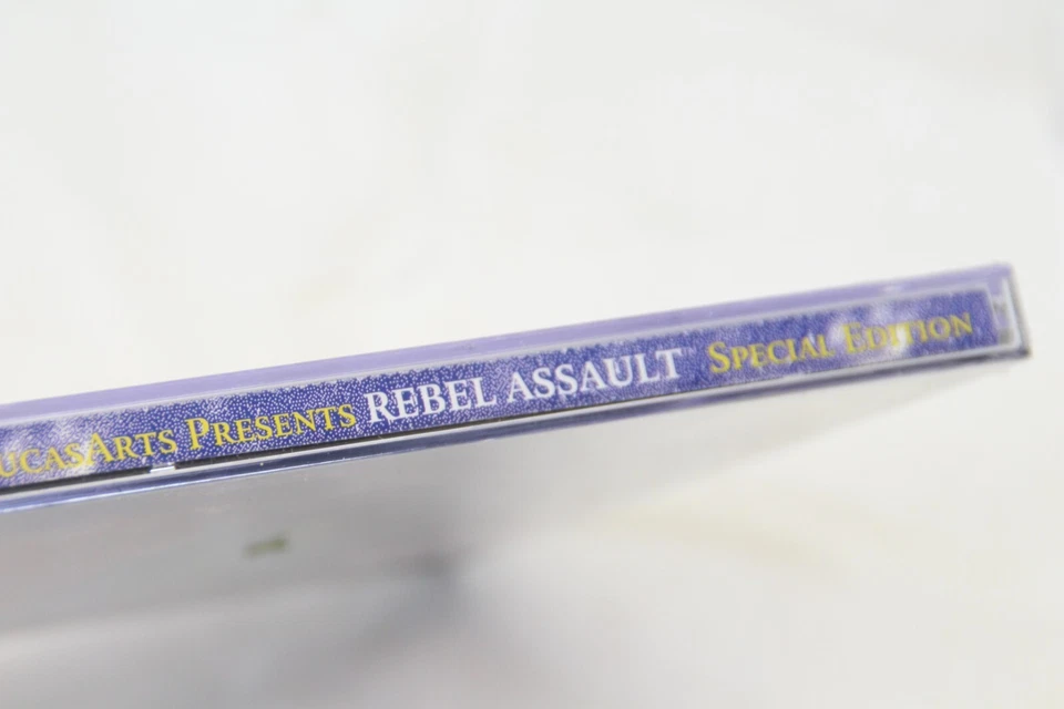 Star Wars: Rebel Assault PC 1993 Vintage CD ROM Special Edition FACTORY SEALED - Image 4 of 4