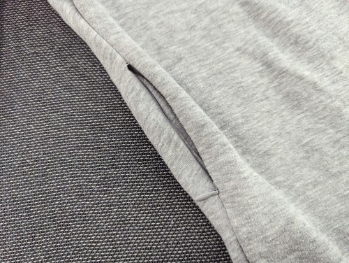Hoodrich Mens Track Pants Size XS Sport Gray Drawstring Pocket Sweatpants - Picture 3 of 12