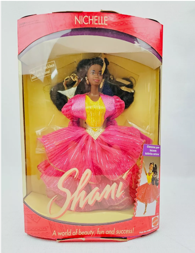 NIB 1991 NICHELLE Barbie Doll The Marvelous World of Beauty #1751 Mattel AA
