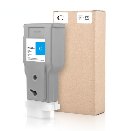 300ML/PC PFI 320 Compatible Ink Cartridge For Canon TM-200 205 300 305 Printers - Picture 4 of 6