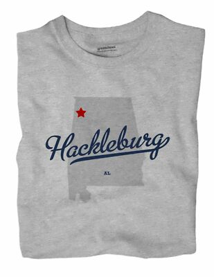Hackleburg Alabama AL Ala T-Shirt MAP