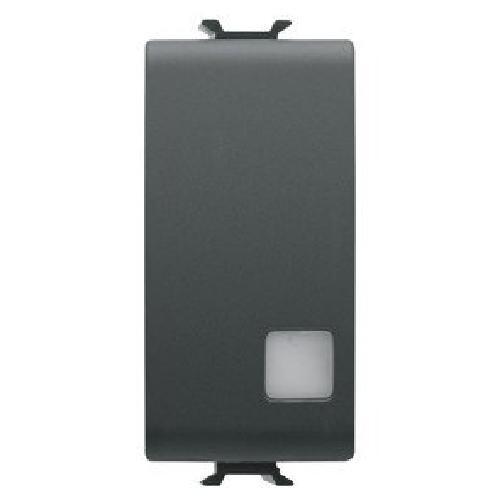 ELECTRONIC PUSH-BUTTON 1M INDICATOR BL.