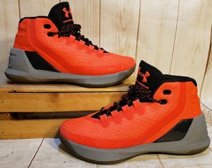 steph curry shoes orange