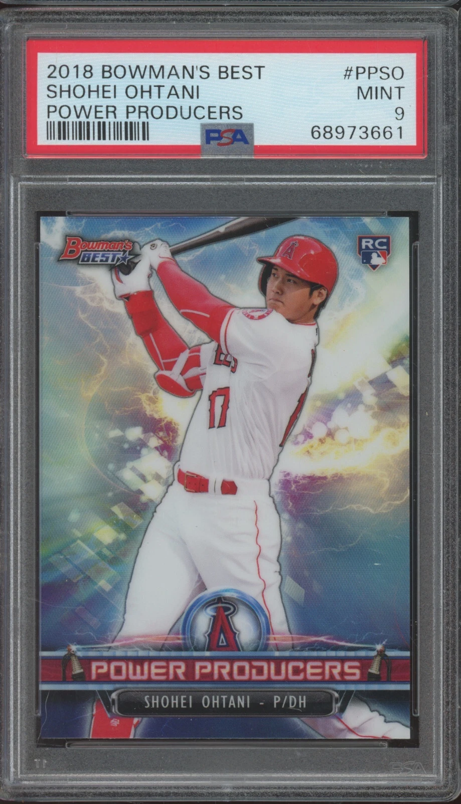 Shohei Ohtani trading card