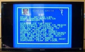 Vintage Nintendo NES Kings of the Beach Video Game by Ultra Games