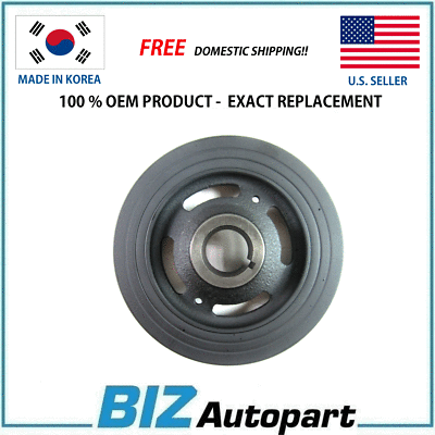 Genuine 23124 2G000 Damper Pulley for 2009 2015 Hyundai Kia Genuine 23124 2G000 Damper Pulley for 2009 2015 Hyundai Kia
