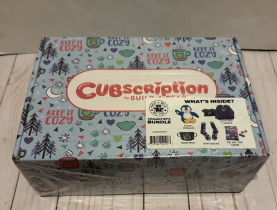 Winter 2021 Build A Bear - Collector's Bundle - Cubscription Box NEW Sealed 4/5