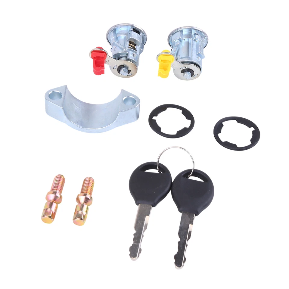 Ignition Switch & Door Lock Cylinder For 1999-2003 Nissan Frontier 00-04 Xterra Foto 2 de 4