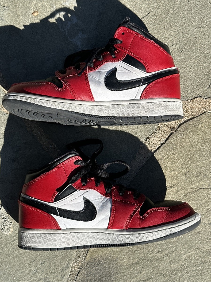 Size 4.5 - Jordan 1 Mid Chicago Black Toe 2020 | eBay