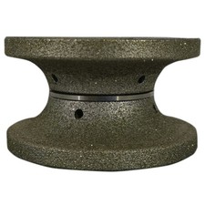 Mola diamantata elettrodeposta per marmo per macchine Cnc profilo V30 foro 22 