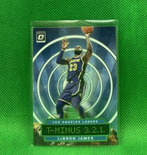 Lebron James T-Minus 3,2,1, 2019-20 Donruss Basketball #9 Los Angeles Lakers