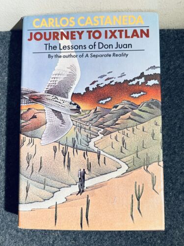 JOURNEY TO IXTAN Lessons of Don Juan by Carlos Castaneda HCDJ 2nd printing