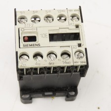 Siemens 3TF2010-0AG1 600VAC 16A 3Ph 5Hp Max Contactor Relay 110V Coil