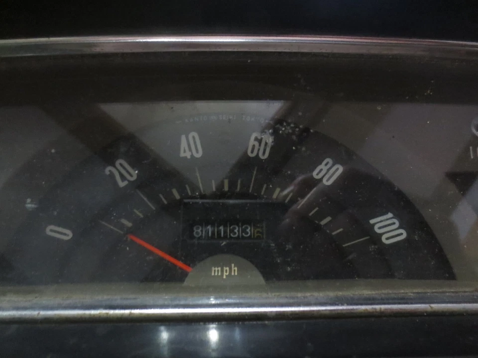 Cuadro de instrumentos medidor velocímetro pick up datsun nissan 520 521 Kanto Foto 3 de 4