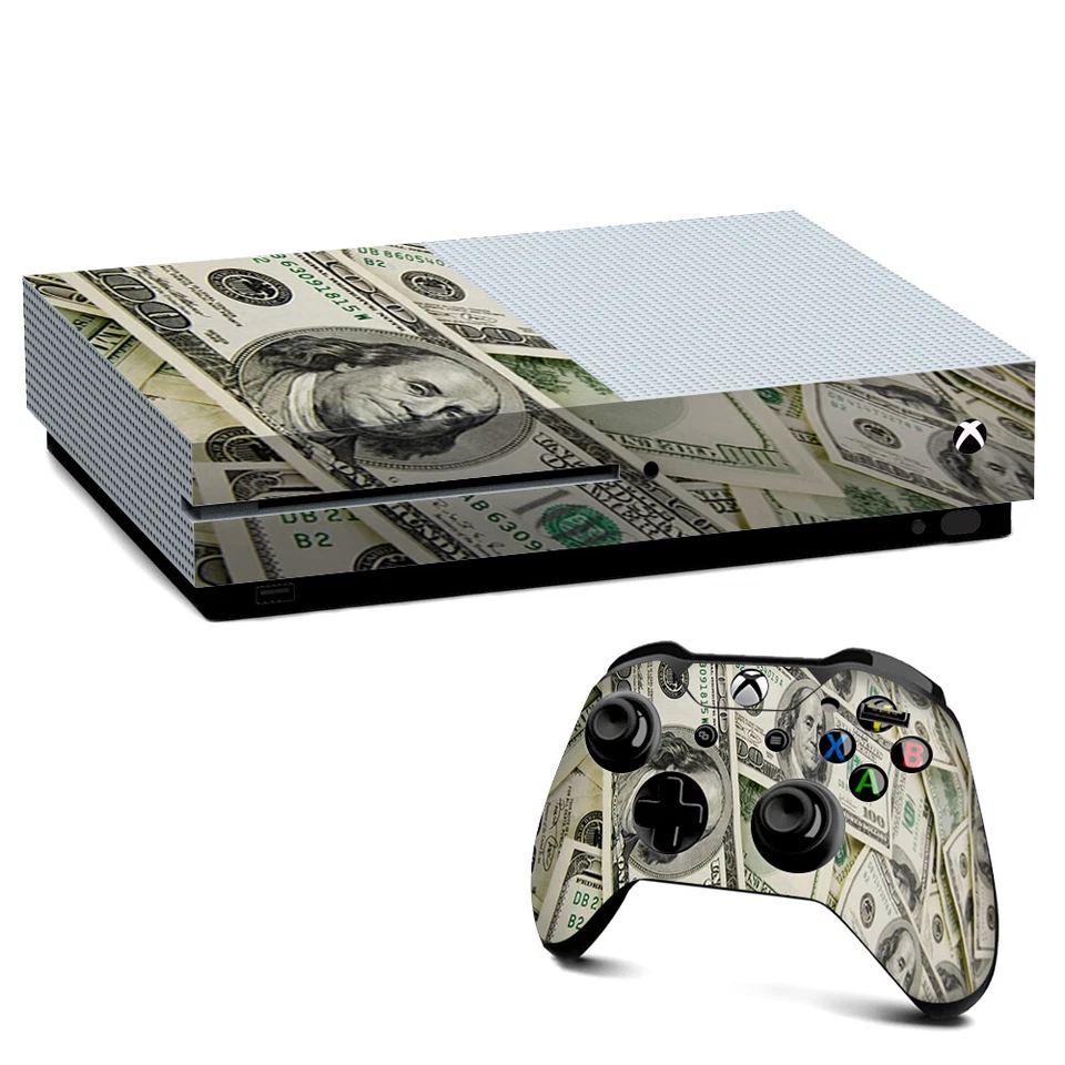 ITSASKIN Xbox One S Console Skins Decal Wrap ONLY Cash Money