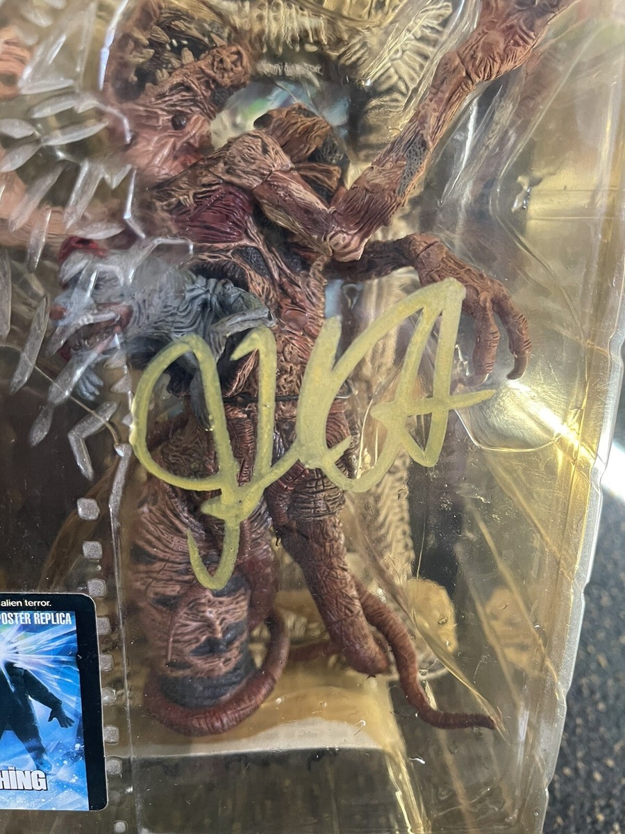 McFarlane Blair Monster The Thing Movie Maniacs AUTO John