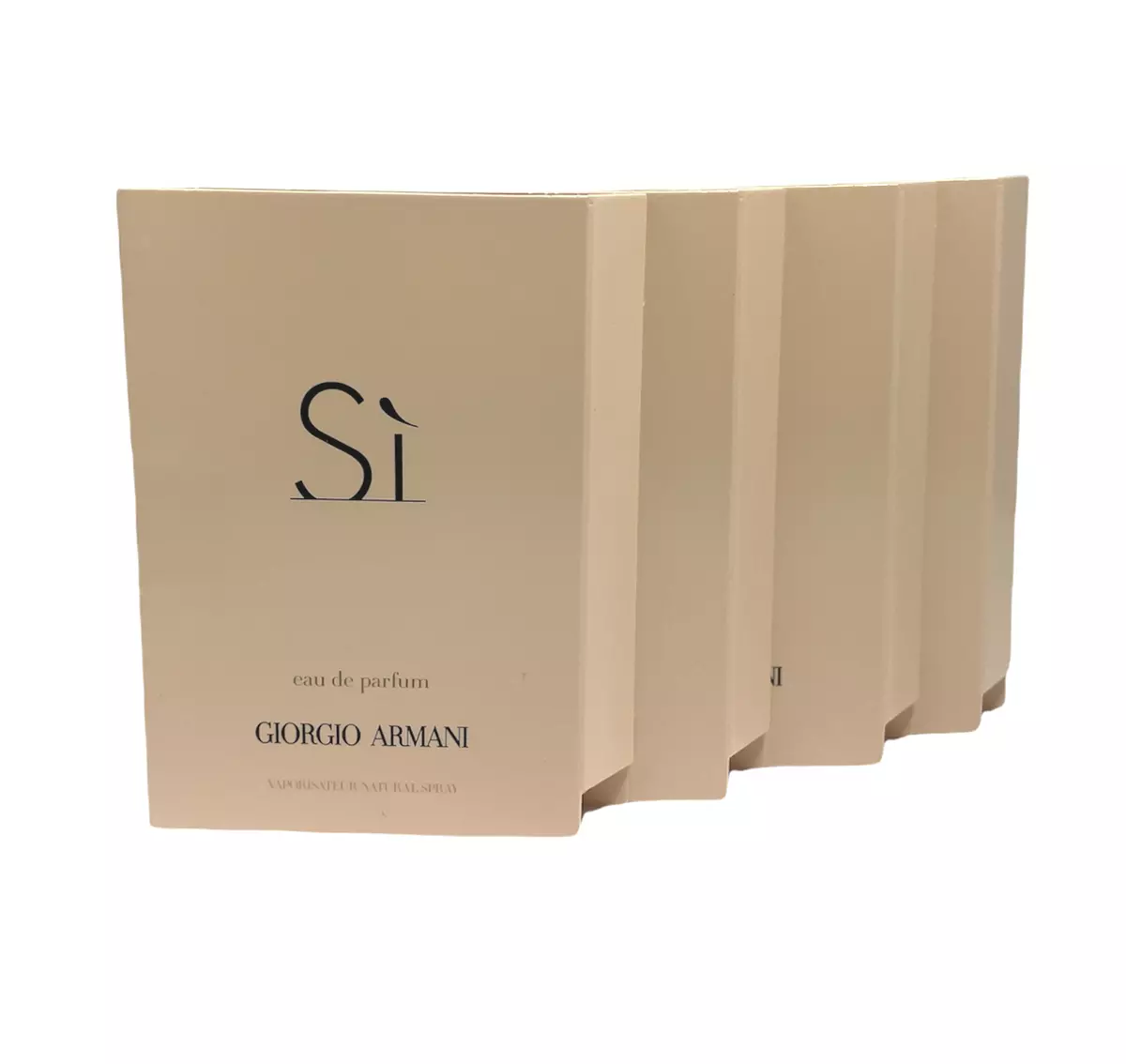 Giorgio Armani Si Eau De Parfum LOT OF 4 VIALS eBay